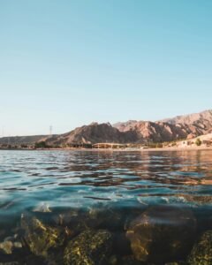 calm body of water