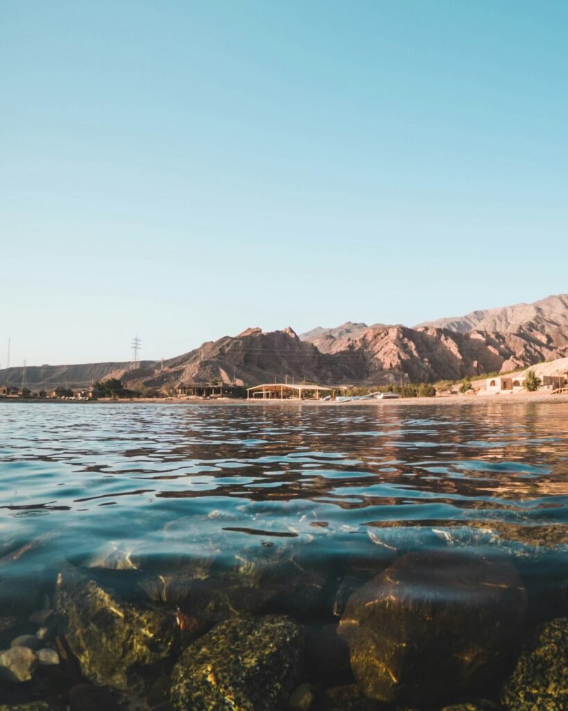 calm body of water